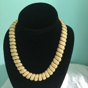 Gold-plated Articulated Necklace